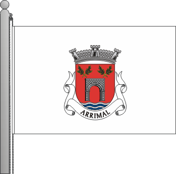 Bandeira da freguesia de Arrimal