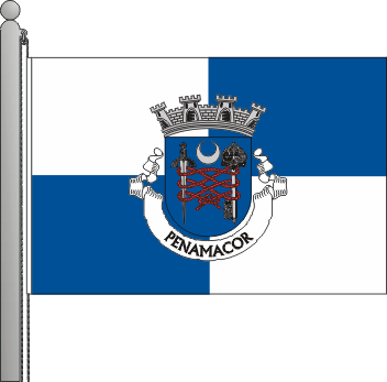 Bandeira da freguesia de Penamacor