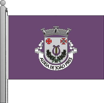 Bandeira da freguesia de Aldeia de Joo Pires