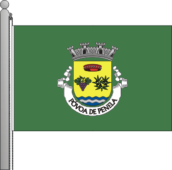 Bandeira da freguesia de Pvoa de Penela