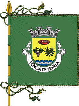Estandarte da freguesia de Pvoa de Penela