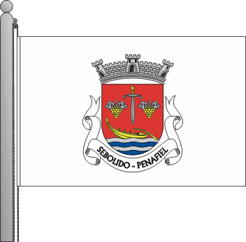 Bandeira da freguesia de Sebolido
