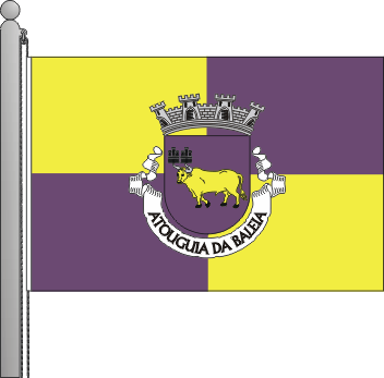 Bandeira da freguesia de Atouguia da Baleia