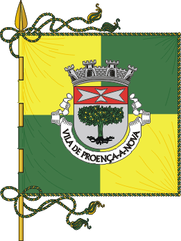 Estandarte do município de Proença-a-Nova