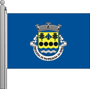 Bandeira da freguesia de Pampilhosa da Serra