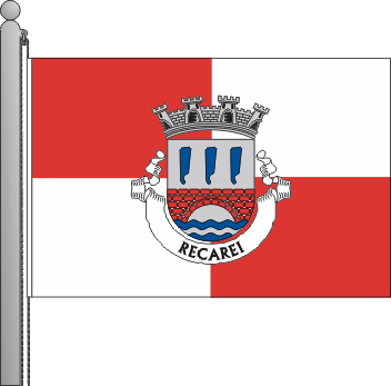 Bandeira da freguesia de Recarei