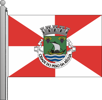 Bandeira do município de Peso da Régua