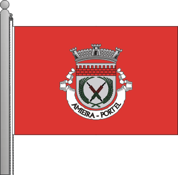 Bandeira da freguesia de Amieira