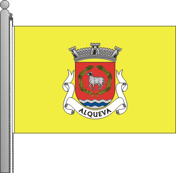 Bandeira da freguesia de Alqueva