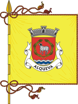 Estandarte da freguesia de Alqueva