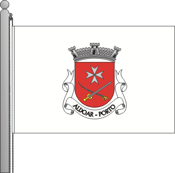 Bandeira da freguesia de Aldoar