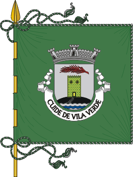 Estandarte da freguesia de Cuide de Vila Verde