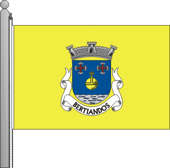 Bandeira da freguesia de Bertiandos