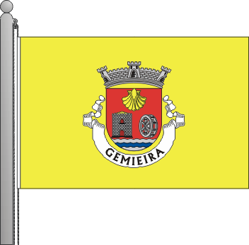 Bandeira da freguesia de Gemieira