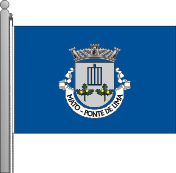 Bandeira da freguesia de Mato