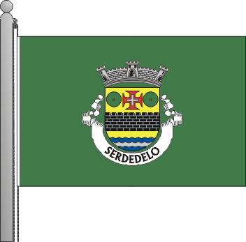 Bandeira da freguesia de Serdedelo
