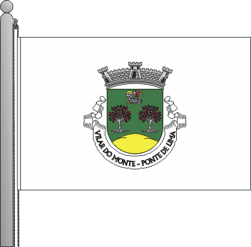 Bandeira da freguesia de Vilar do Monte