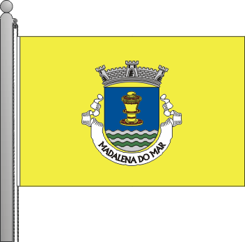 Bandeira da freguesia de Madalena do Mar