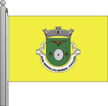 Bandeira da freguesia de Nossa Senhora dos Remdios