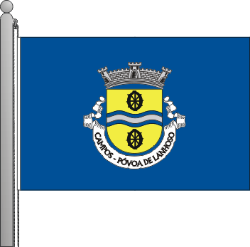 Bandeira da freguesia de Campos
