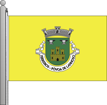 Bandeira da freguesia de Ferreiros