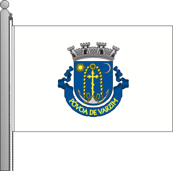 Bandeira do município da Póvoa de Varzim
