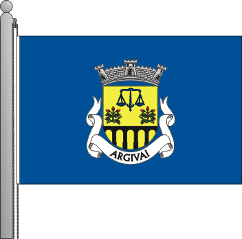 Bandeira da freguesia de Argivai