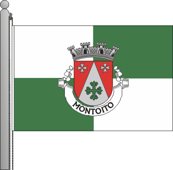 Bandeira da freguesia de Montoito