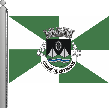 Bandeira do município de Rio Maior