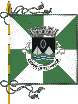 Estandarte do município de Rio Maior