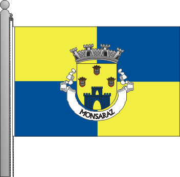 Bandeira da freguesia de Monsaraz