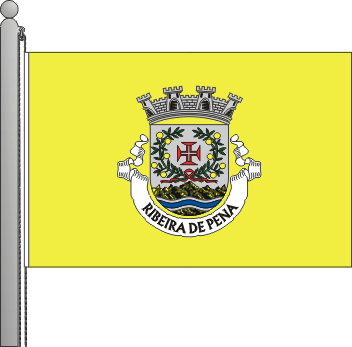 Bandeira do município de Ribeira de Pena
