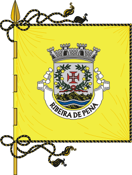 Estandarte do município de Ribeira de Pena