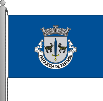Bandeira da freguesia de Resende