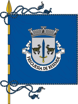 Estandarte da freguesia de Resende