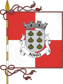 Estandarte da freguesia de Roms