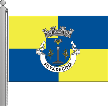 Bandeira da freguesia de Silv de Cima
