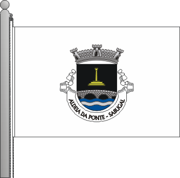 Bandeira da freguesia de Aldeia da Ponte