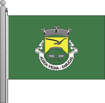 Bandeira da freguesia de Aldeia Velha