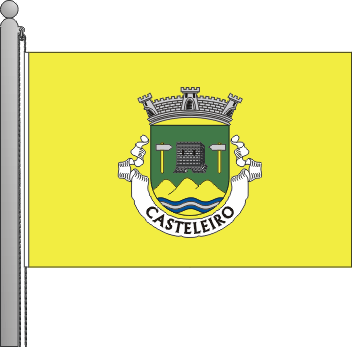 Bandeira da freguesia de Casteleiro