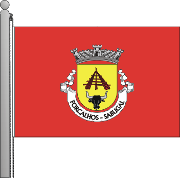 Bandeira da freguesia de Forcalhos