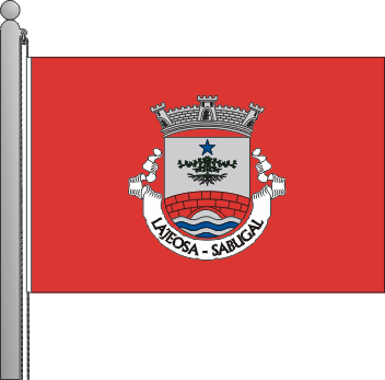 Bandeira da freguesia de Lajeosa