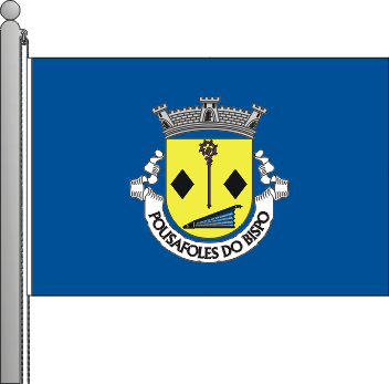 Bandeira da freguesia de Pousafoles do Bispo
