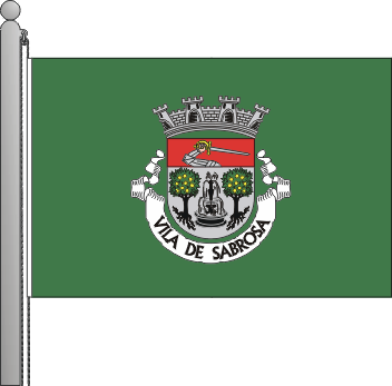 Bandeira do município de Sabrosa