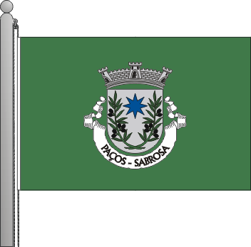 Bandeira da freguesia de Paos