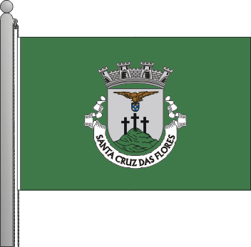 Bandeira do municpio de Santa Cruz das Flores