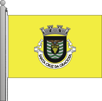 Bandeira do municpio de Santa Cruz da Graciosa