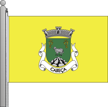 Bandeira da freguesia de Cabea