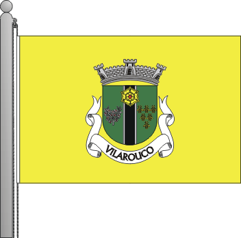 Bandeira da freguesia de Vilarouco