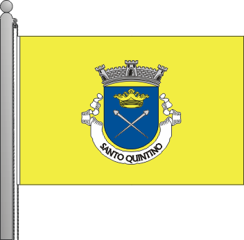 Bandeira da freguesia de Santo Quintino